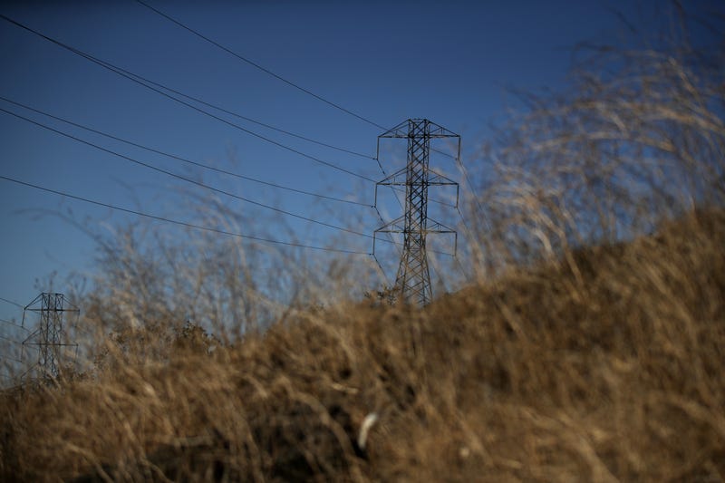 A view of power lines during a Pacific Gas and Electric (PG&E) public safety power shutoff on November 20, 2019 in Santa Rosa, California.