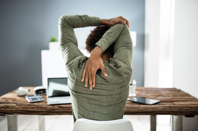 Posture while working from home
