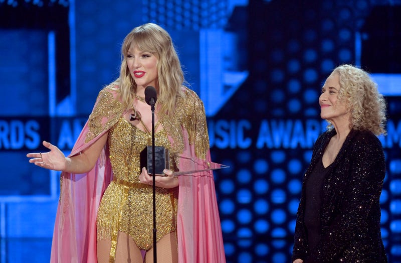 Taylor Swift and Carole King