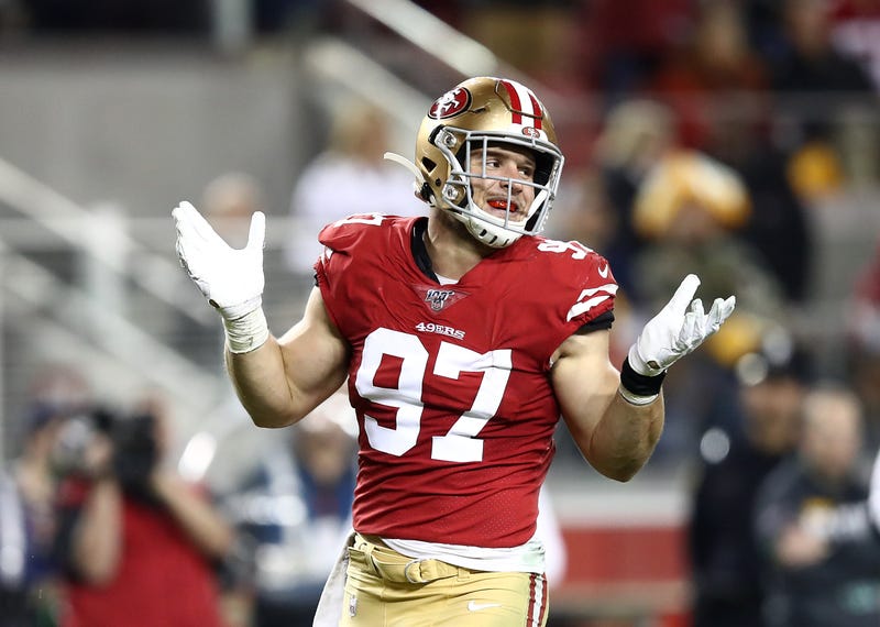 Nick Bosa has had a dominant rookie season.