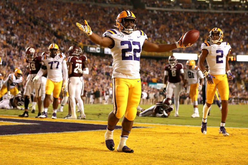 The Chiefs met with LSU standout Clyde Edwards-Helaire at the NFL Combine