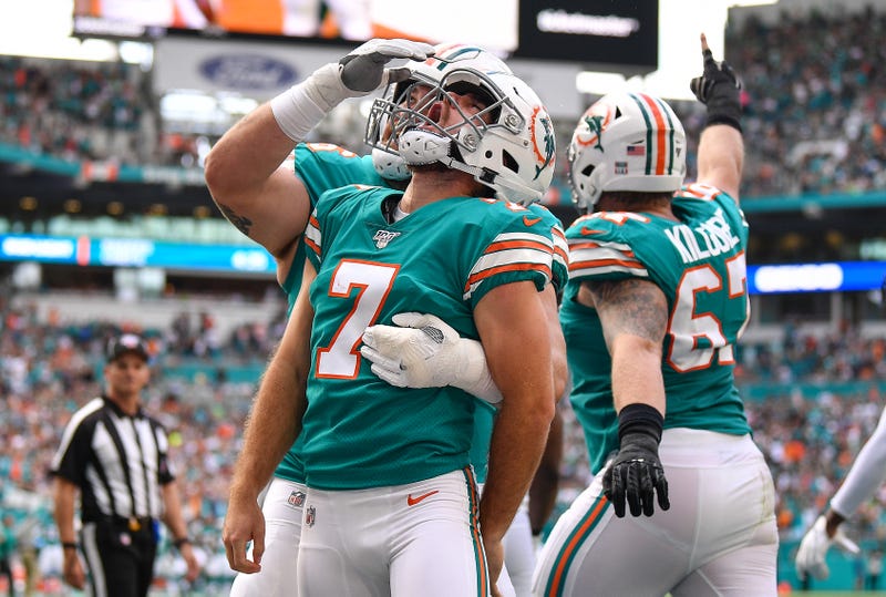 The Dolphins upset the Eagles in Week 13.