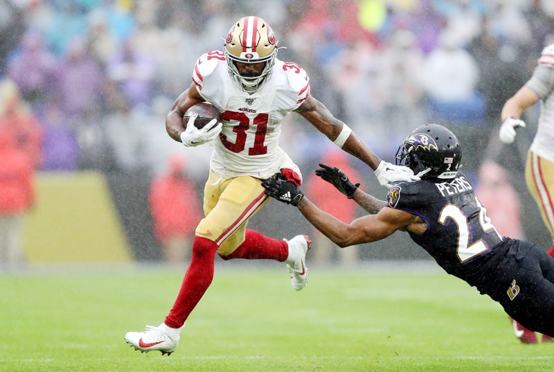 Raheem Mostert and the 49ers lost a close game in Week 13.