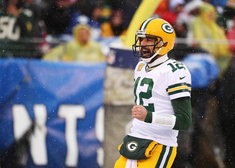 Aaron Rodgers and the Packers defeated the Giants in Week 13.
