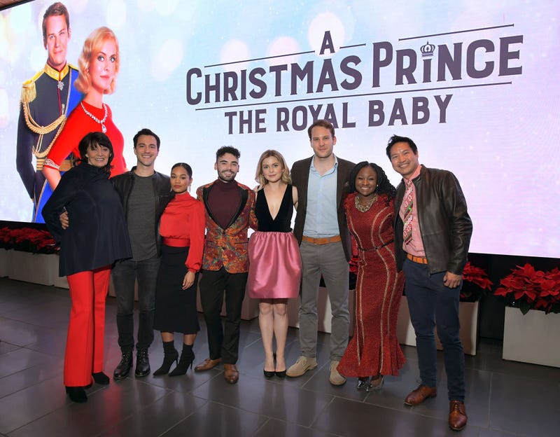 A Christmas Prince cast