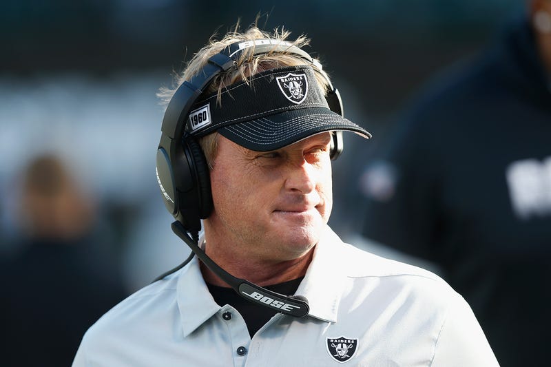 Jon Gruden and the Raiders have struggled recently.