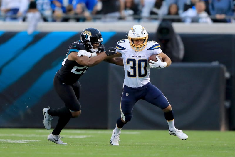 Austin Ekeler had a big game in the Chargers' win over the Jaguars.