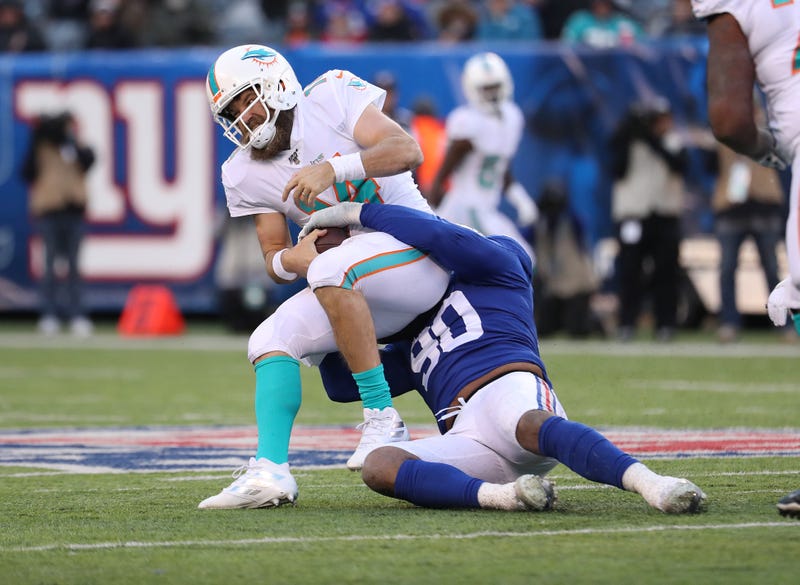 The Dolphins were blown out in Week 15.