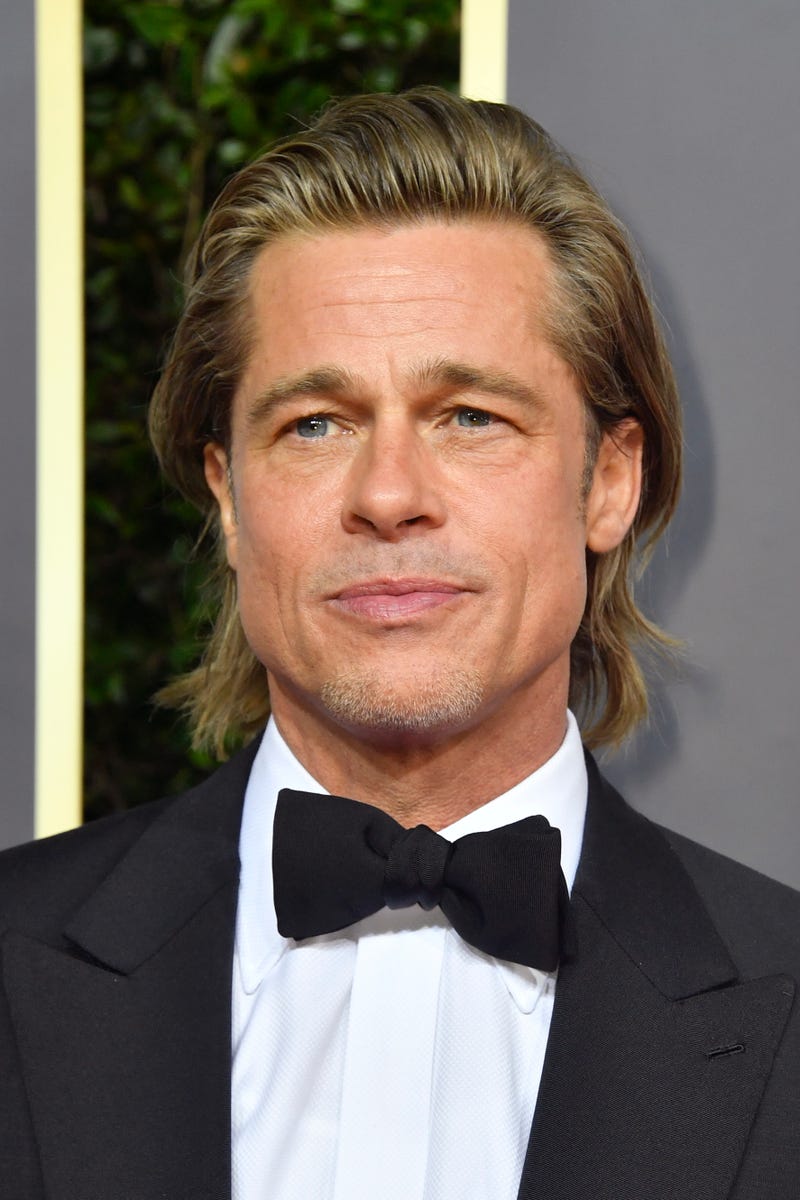 brad pitt at 2020 golden globes