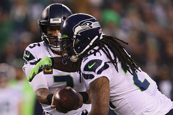 Russell Wilson, Marshawn Lynch