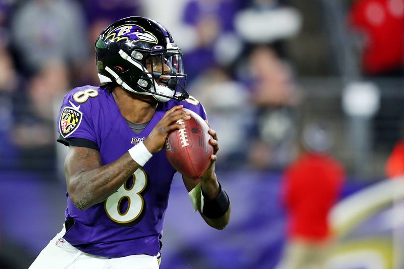 Lamar Jackson's 1,206 rushing yards in 2019 were the most by a QB in NFL history