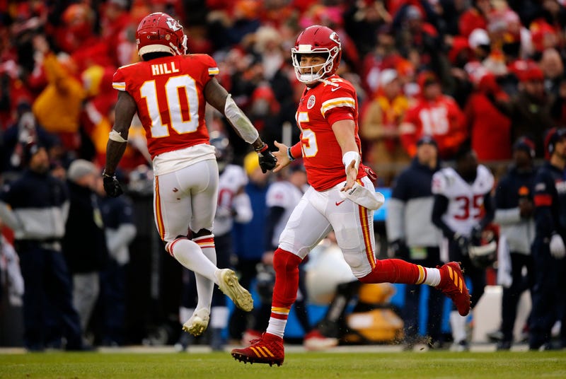 Tyreek Hill, Patrick Mahomes