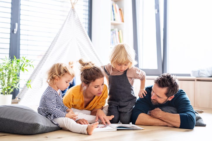 parents talking to kids