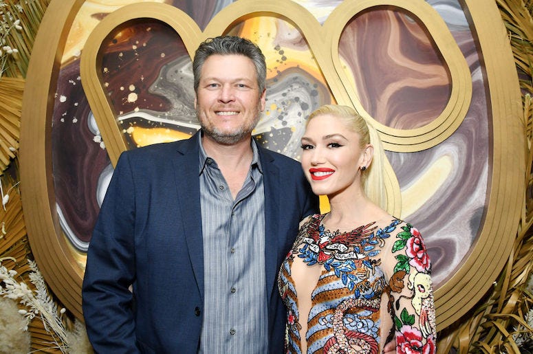 Blake Shelton and Gwen Stefani