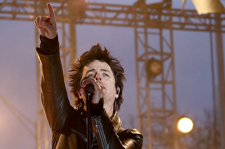 Billie Joe Armstrong of Green Day