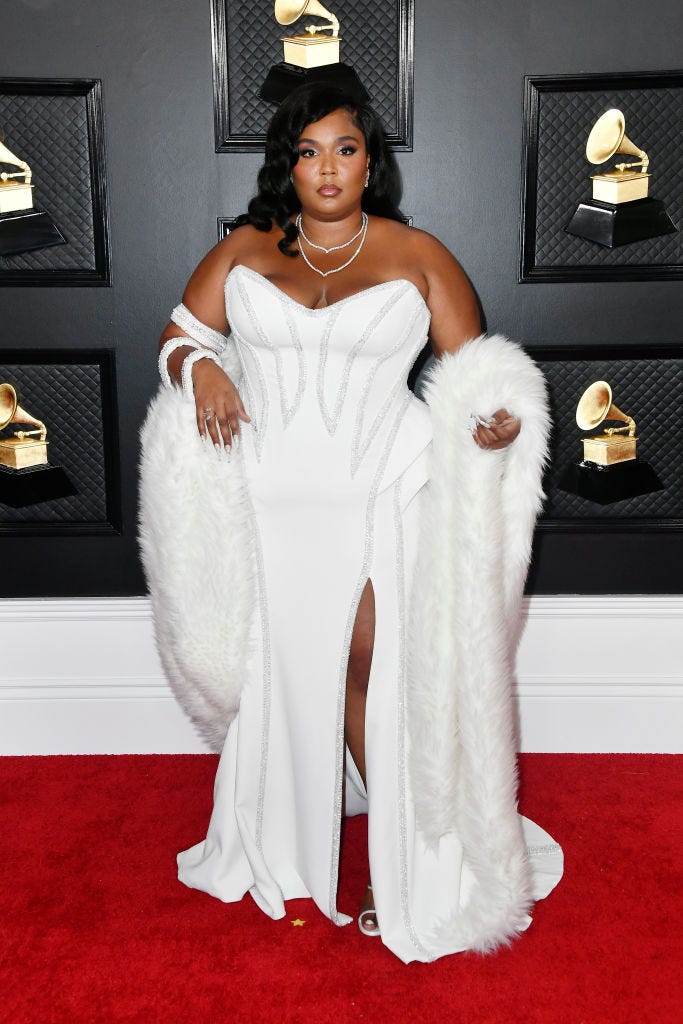 Lizzo attends the 62nd Annual GRAMMY Awards at STAPLES Center on January 26, 2020 in Los Angeles, California.