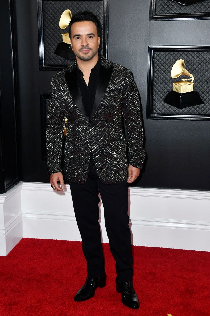 Luis Fonsi attends the 62nd Annual GRAMMY Awards at STAPLES Center on January 26, 2020 in Los Angeles, California. (