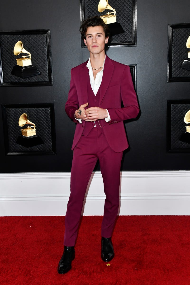 Shawn Mendes attends the 62nd Annual GRAMMY Awards at STAPLES Center