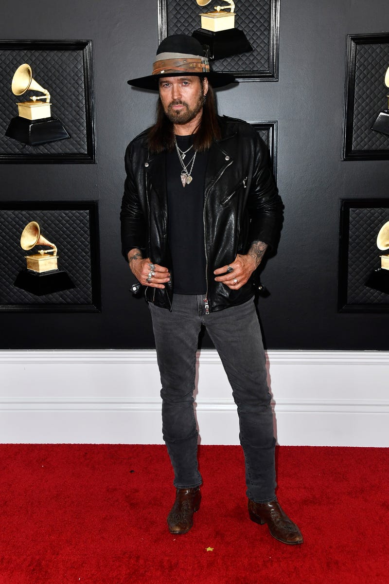 Billy Ray Cyrus attends the 62nd Annual GRAMMY Awards at STAPLES Center