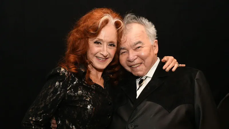 Bonnie Raitt and John Prine