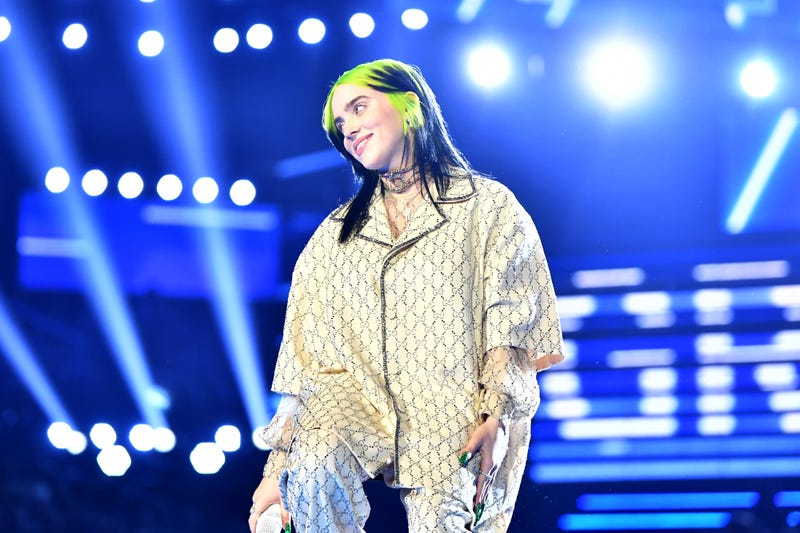 Billie Eilish performs onstage during the 62nd Annual GRAMMY Awards