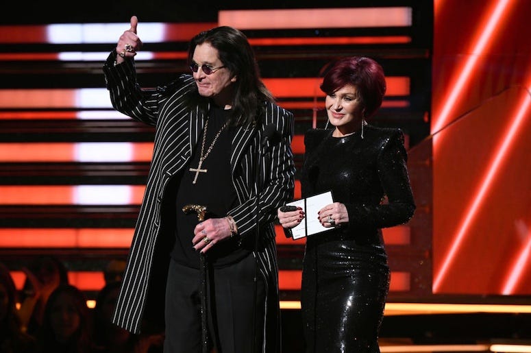 Ozzy and Sharon Osbourne