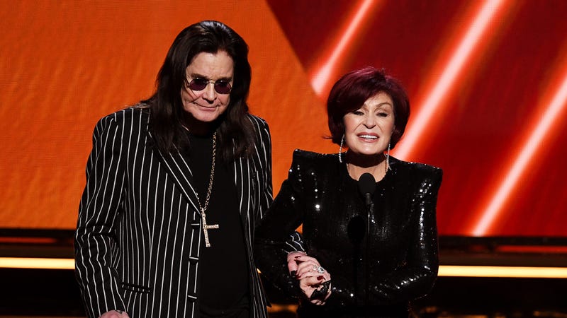 Ozzy Osbourne and Sharon Osbourne