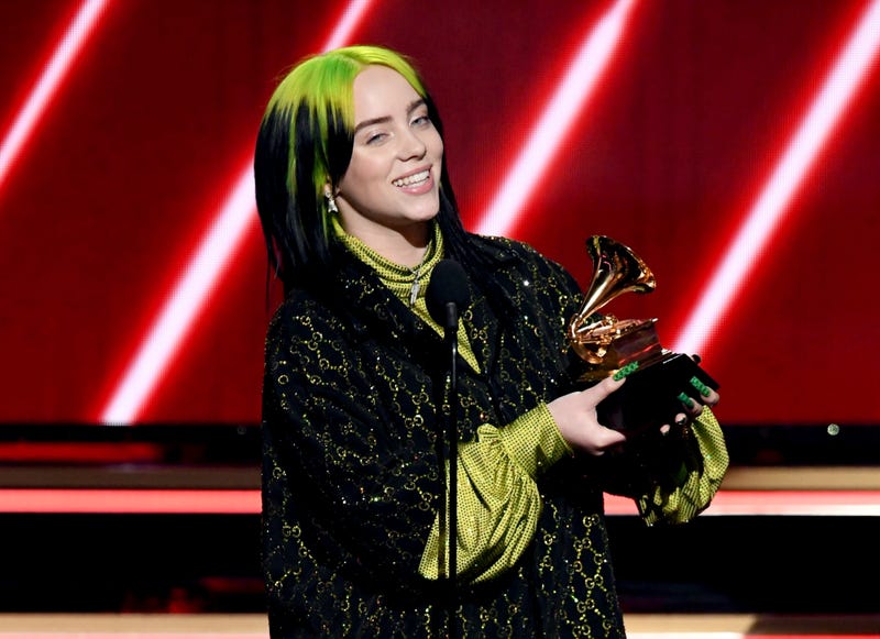 Billie Eilish at the 2020 GRAMMY Awards