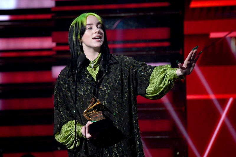 Billie Eilish at the 2020 GRAMMY Awards