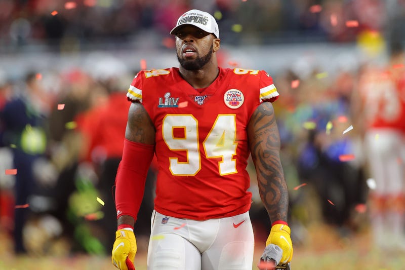 Terrell Suggs in the aftermath of Super Bowl LIV in Miami
