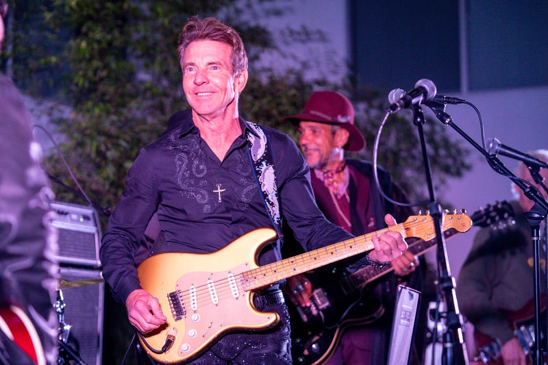Dennis Quaid performs at the Sunset Marquis on February 08, 2020 in West Hollywood, California. (Photo by Erik Voake/Getty Images)
