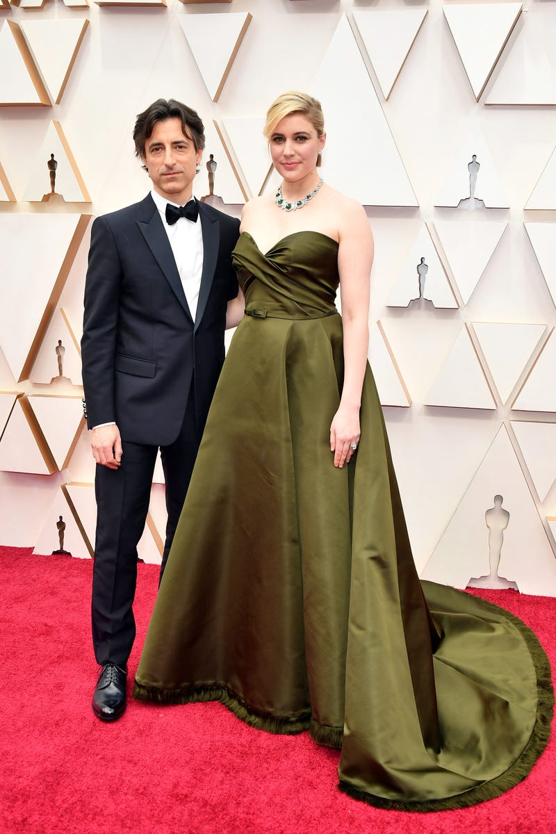 noah baumbach and greta gerwig at 2020 oscars
