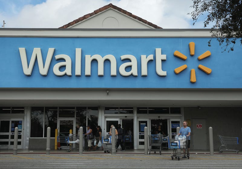 Walmart storefront