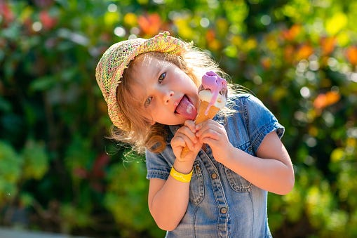 Eat that ice cream before it melts!