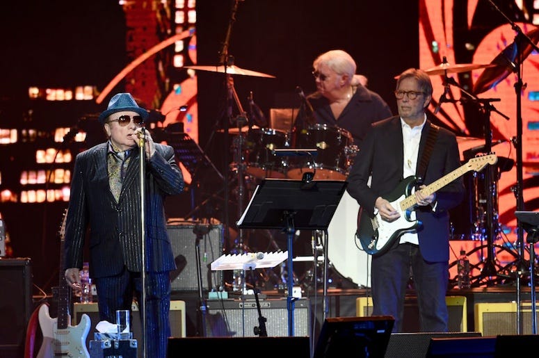 Eric Clapton and Van Morrison