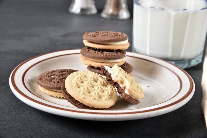 Chocolate and Vanilla Cookies