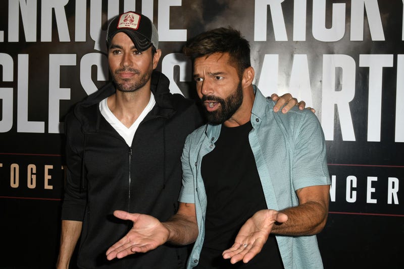 Enrique Iglesias y Ricky Martin anuncian gira norteamericana para el 2020