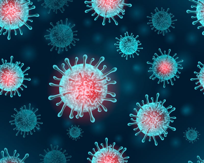 An illustration of a virus