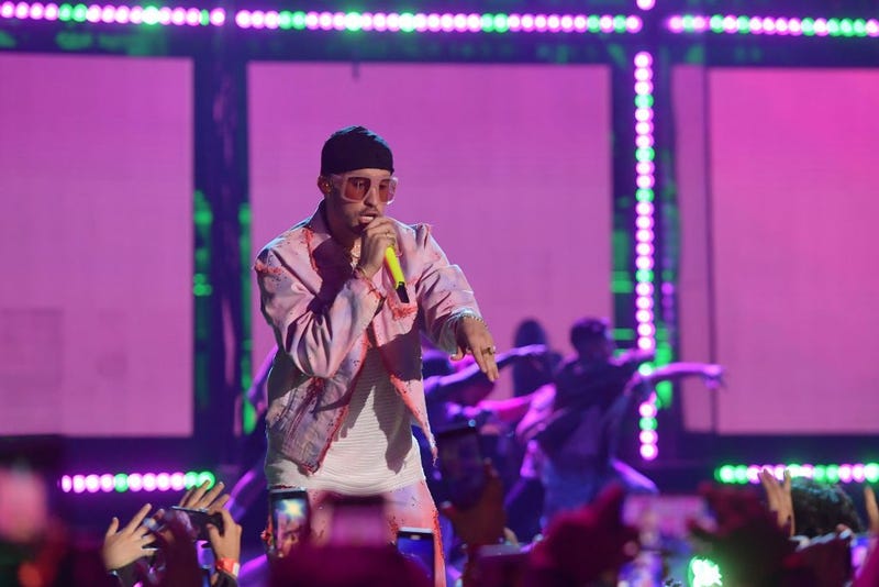 Bad Bunny in concert
