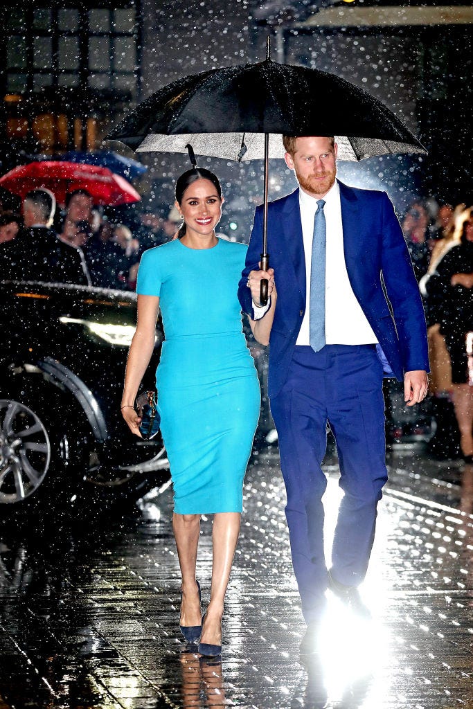 Prince Harry, Duke of Sussex and Meghan, Duchess of Sussex attend The Endeavour Fund Awards at Mansion House on March 05, 2020 in London, England.