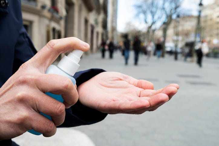 hand sanitizer