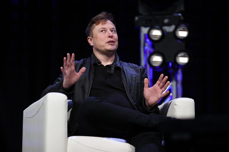 Elon Musk, founder and chief engineer of SpaceX speaks at the 2020 Satellite Conference and Exhibition March 9, 2020 in Washington, DC.