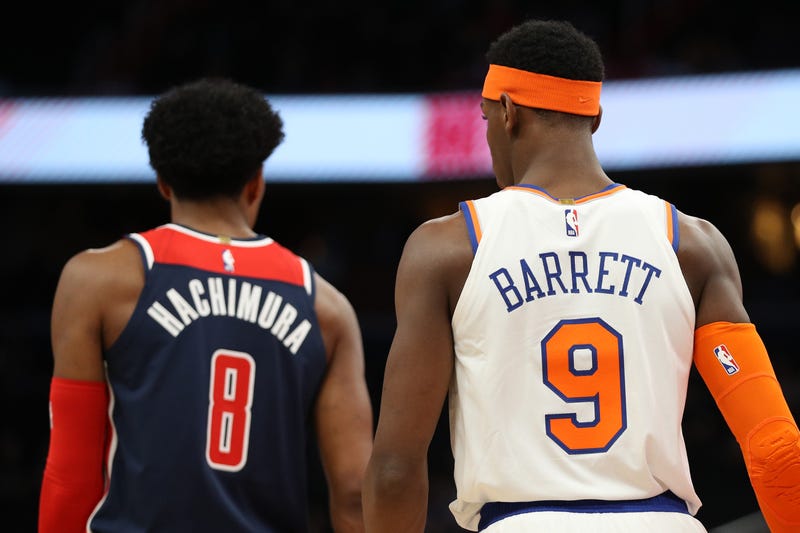 Rui Hachimura and RJ Barrett