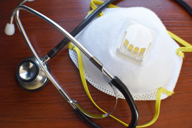 N95 Respirator With Stethoscope