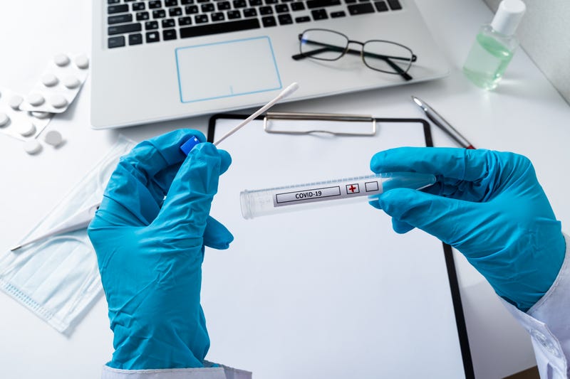 COVID saliva test
