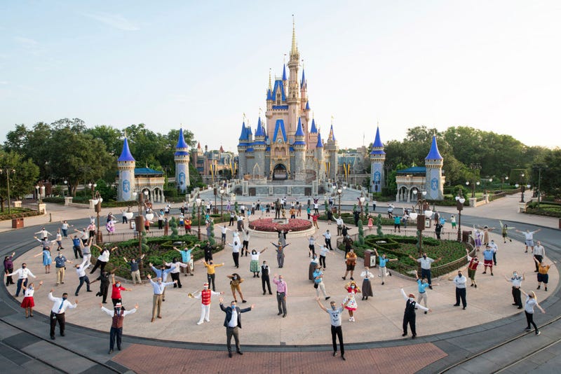 Magic Kingdom Park at Walt Disney World Resort on July 11, 2020 in Lake Buena Vista, Florida.