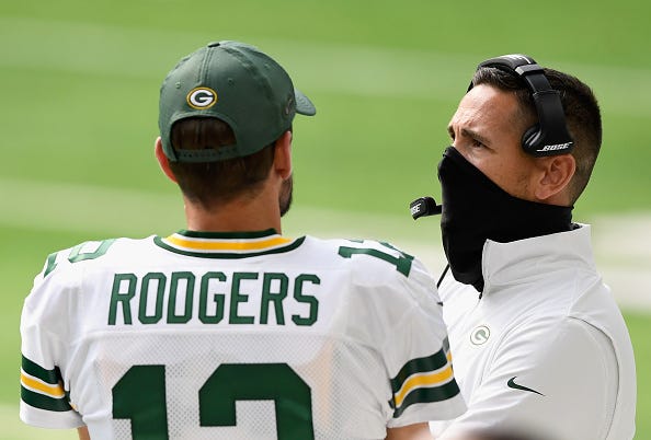Aaron Rodgers, Matt LaFleur