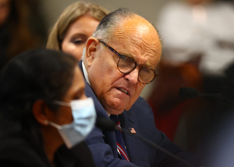 File photo: Rudy Giuliani in December 2020