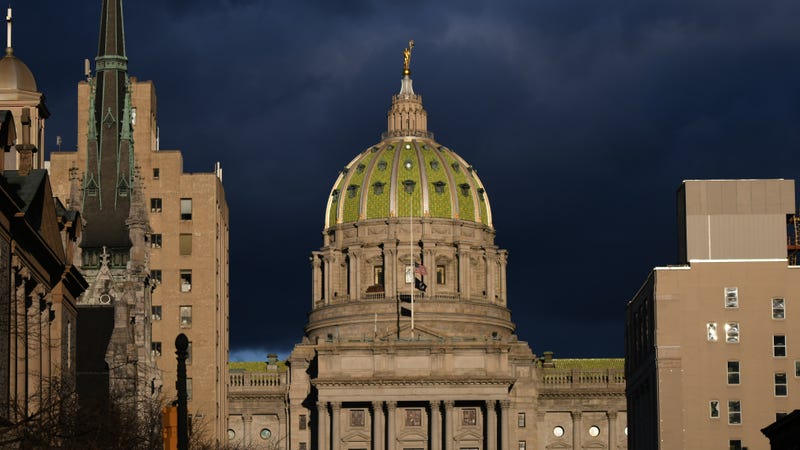 The Pennsylvania State Capitol.