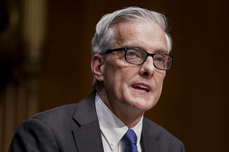 Denis McDonough, U.S. secretary of Veterans Affairs (VA) nominee for U.S. President Joe Biden, speaks during a Senate Veterans' Affairs Committee confirmation hearing on January 27, 2021 in Washington, D.C. As Barack Obama’s chief of staff, McDonough oversaw the VAs overhaul in response to its 2014 wait-time scandal and previously served as a deputy national security adviser.